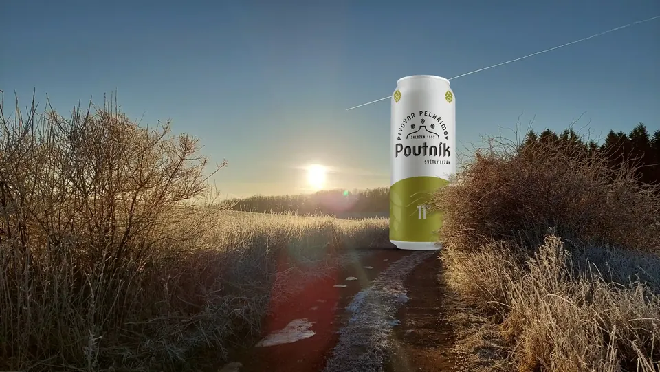Poutník, pivo z Pivovaru Pelhřimov